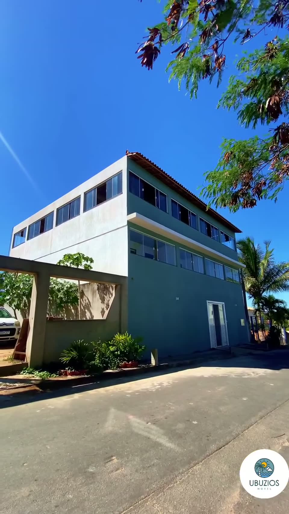 Fachada real da Pousada Ubuzios
